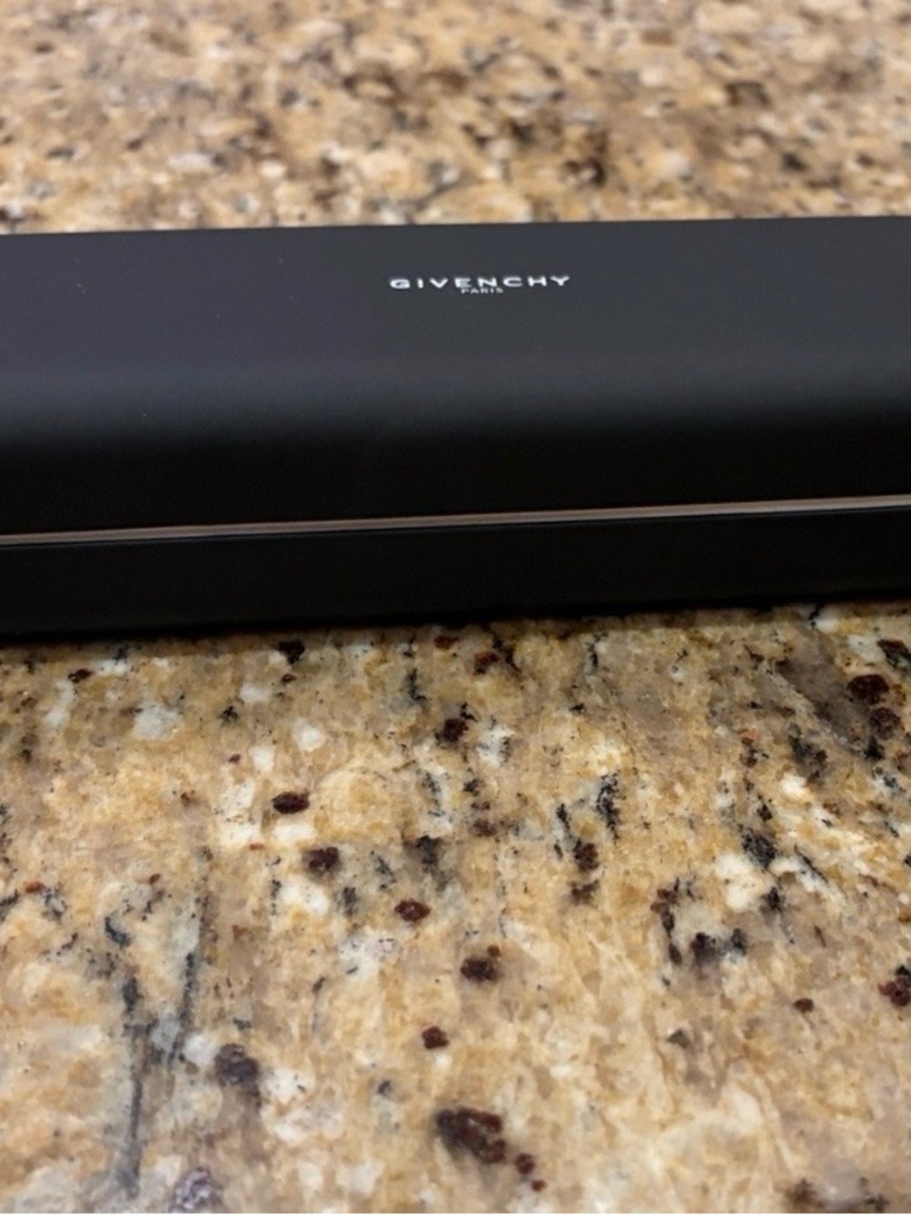 Givenchy Black Hard Sunglasses Case with White Logo - Picture 2 of 7